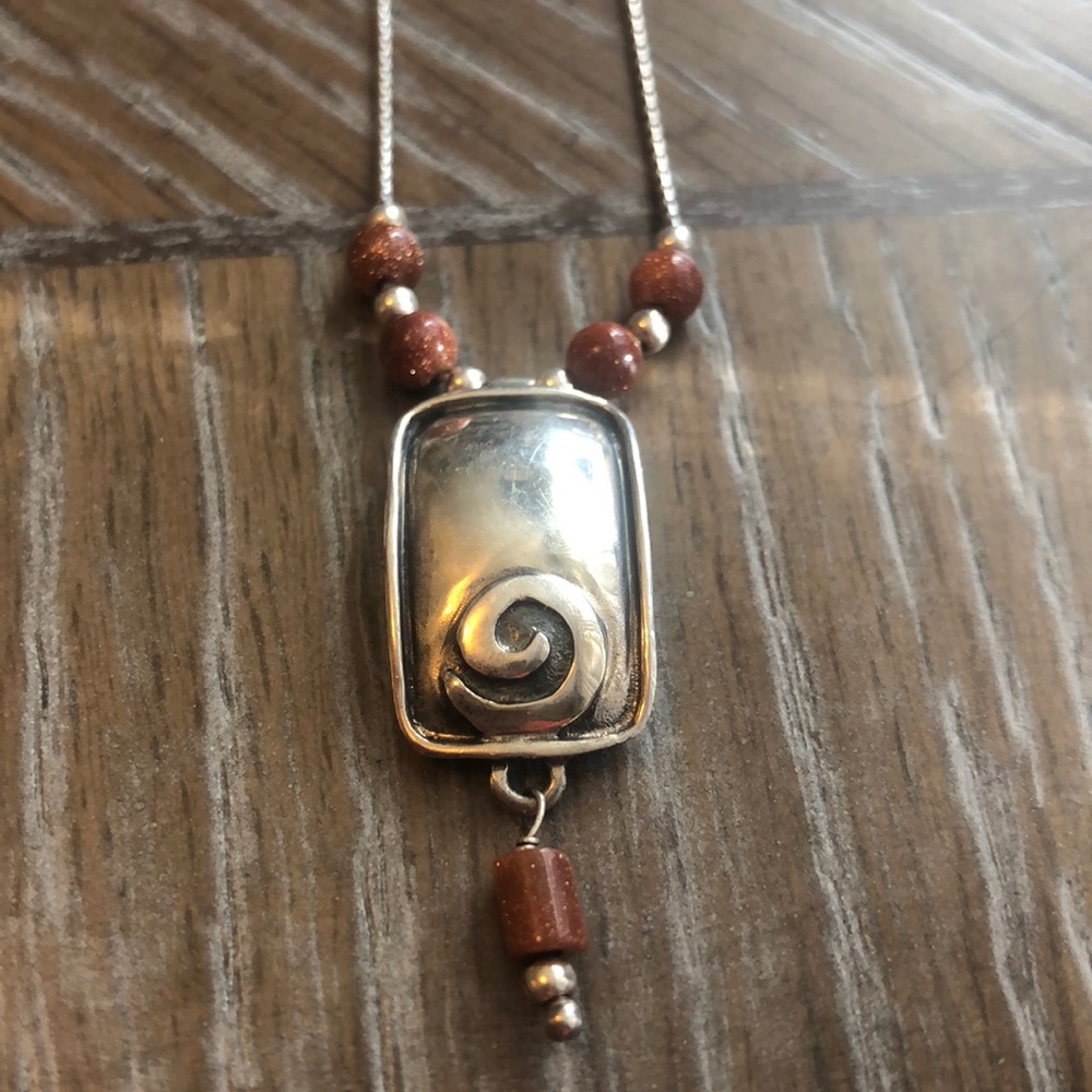Silpada Necklace Sandstone